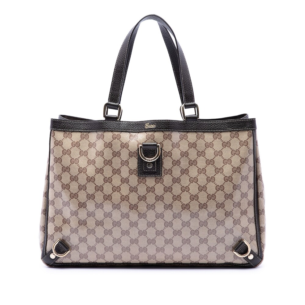 Gucci Gg Crystal Abbey D Ring Tote Pre- #272905G61B